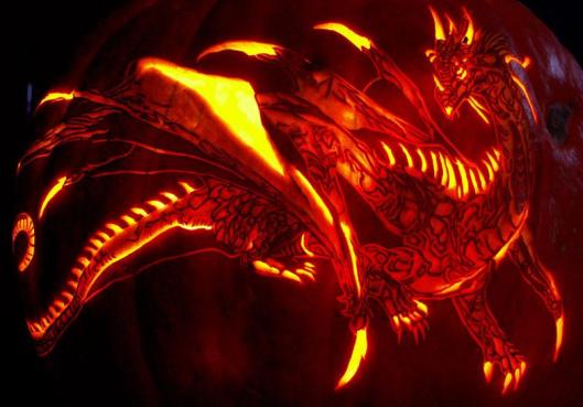 black-dragon-pumpkin