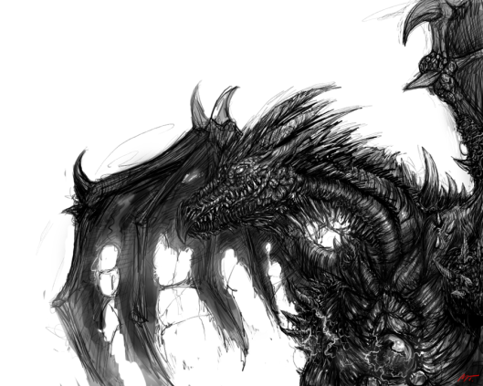 Black_Dragon_Sketch_by_Matusso